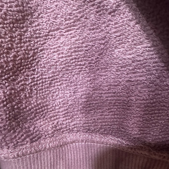 Peloton Spiritual Gangster Mauve tie-dyed Sweatshirt - women's XL - Picture 4 of 6